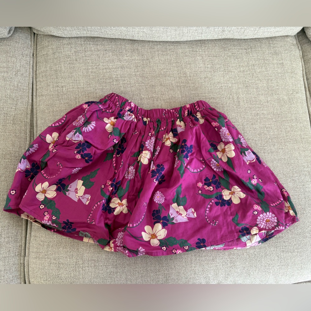 Tea Collection Pink Floral Skirt